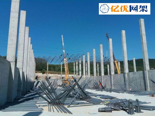 磐石料棚网架设计